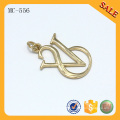 MC556 Chain accessories gold custom handbag metal tags